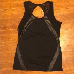 Electric Yoga Tank Top w Keyhole Back